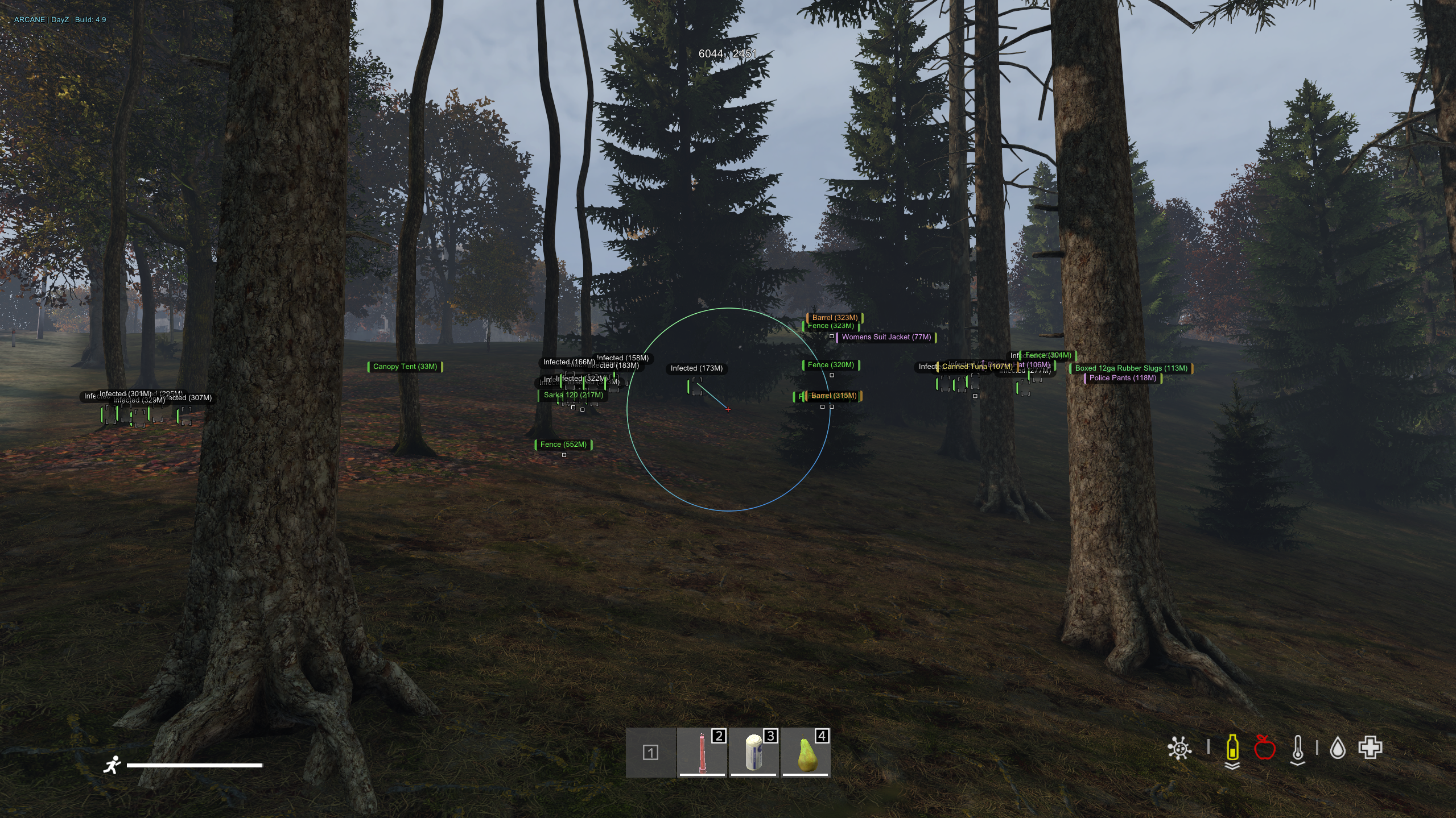 Arcane: DayZ Cheat screenshot