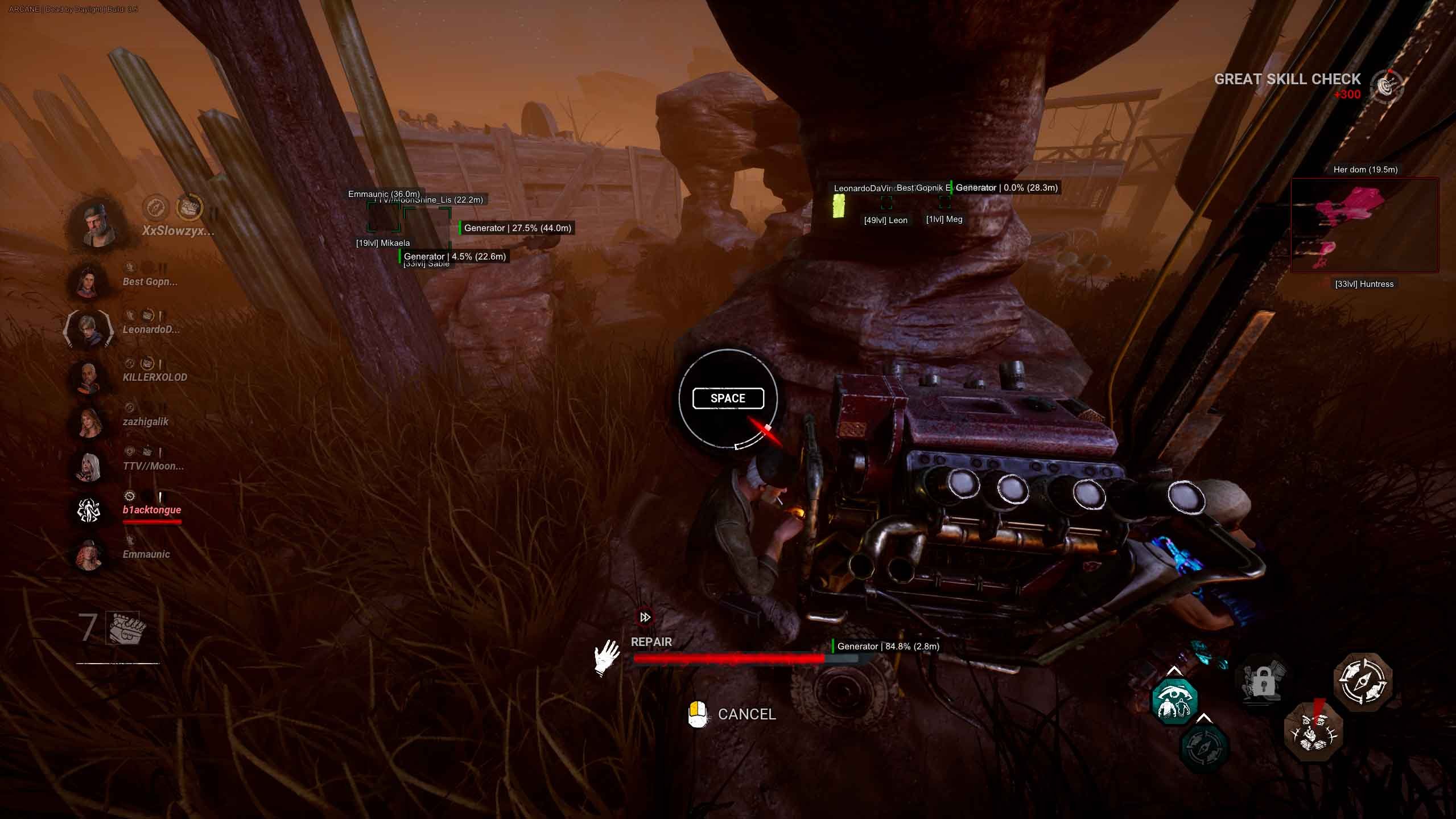 Arcane: Dead By Daylight Cheat screenshot