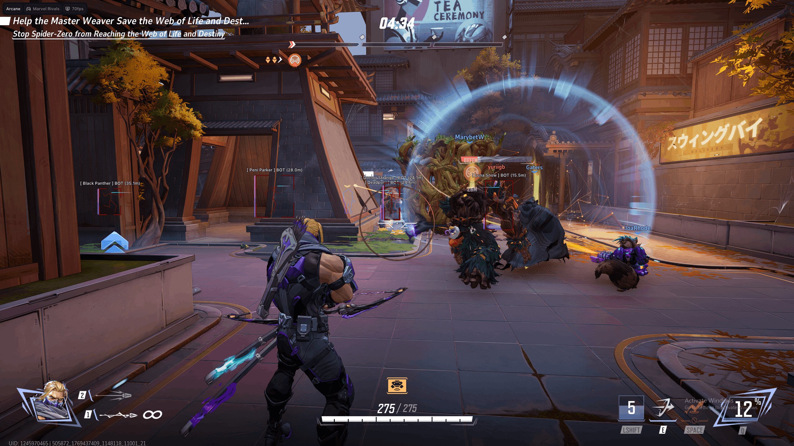 Arcane: Marvel Rivals Cheat screenshot