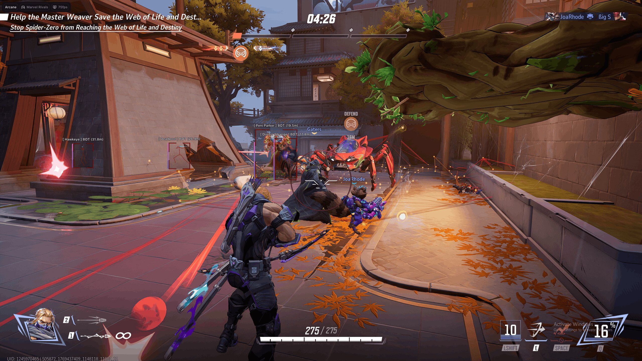 Arcane: Marvel Rivals Cheat screenshot
