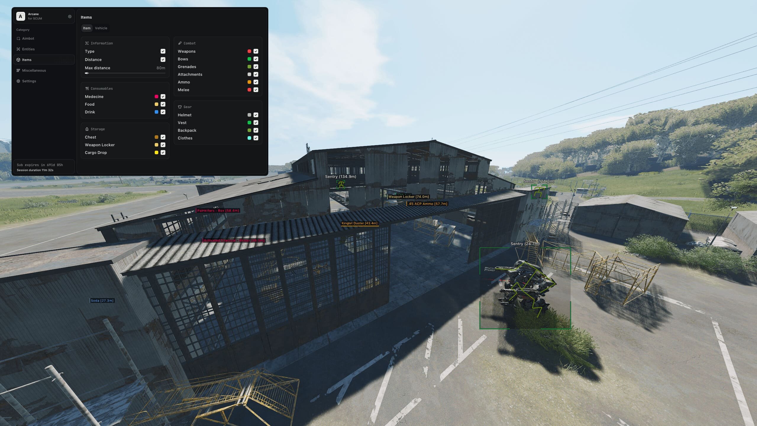 Arcane: Scum Cheat screenshot