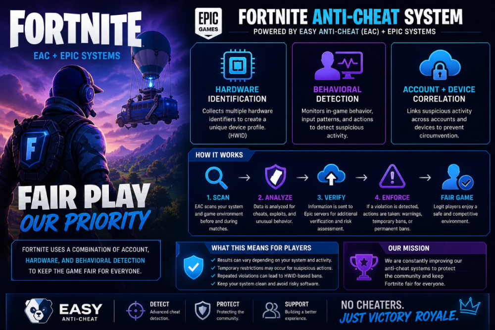 fortnite anti cheat system hwid ban easy anti cheat eac explained