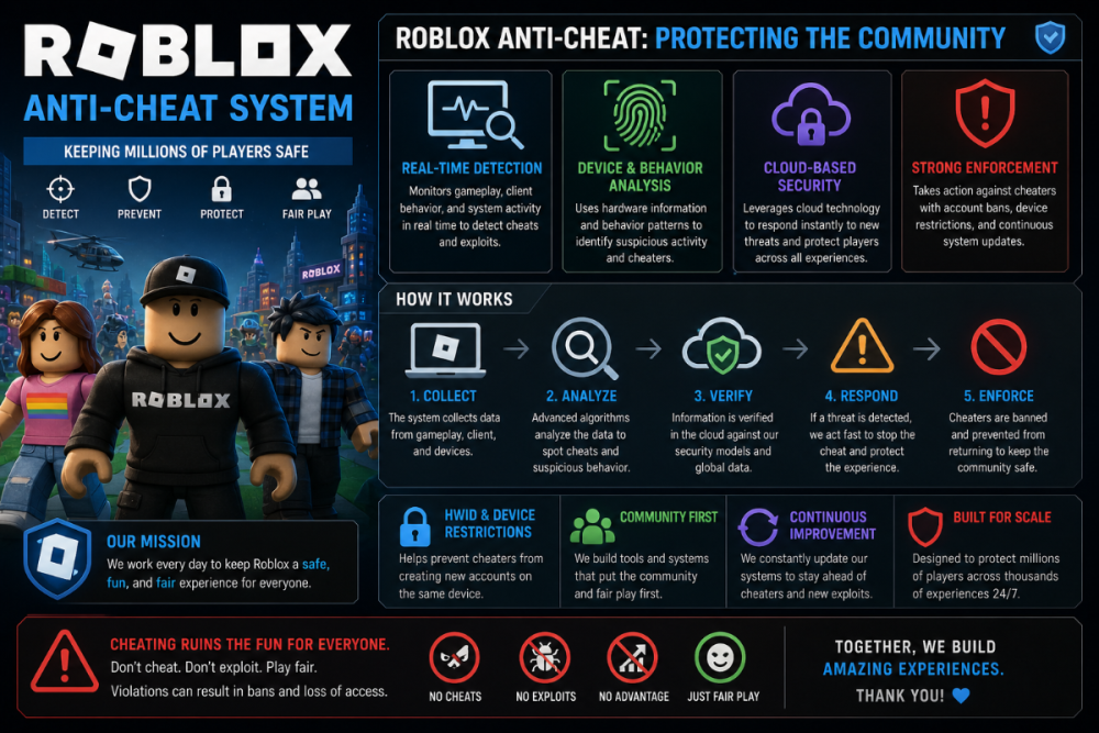 roblox anti cheat system hwid ban device tracking moderation explained
