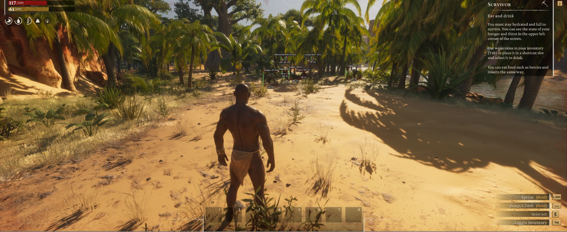 Conan Exiles ESP and wallhack preview showing enemy tracking and gameplay enhancements
