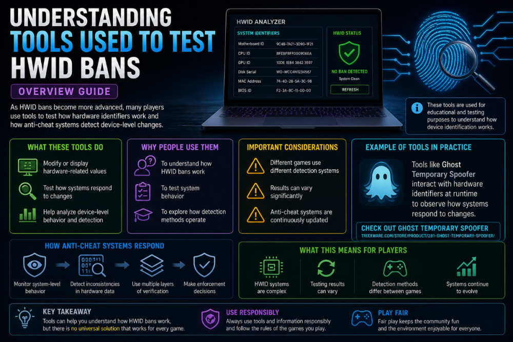 hwid tools hardware identifier testing anti cheat systems device tracking explained