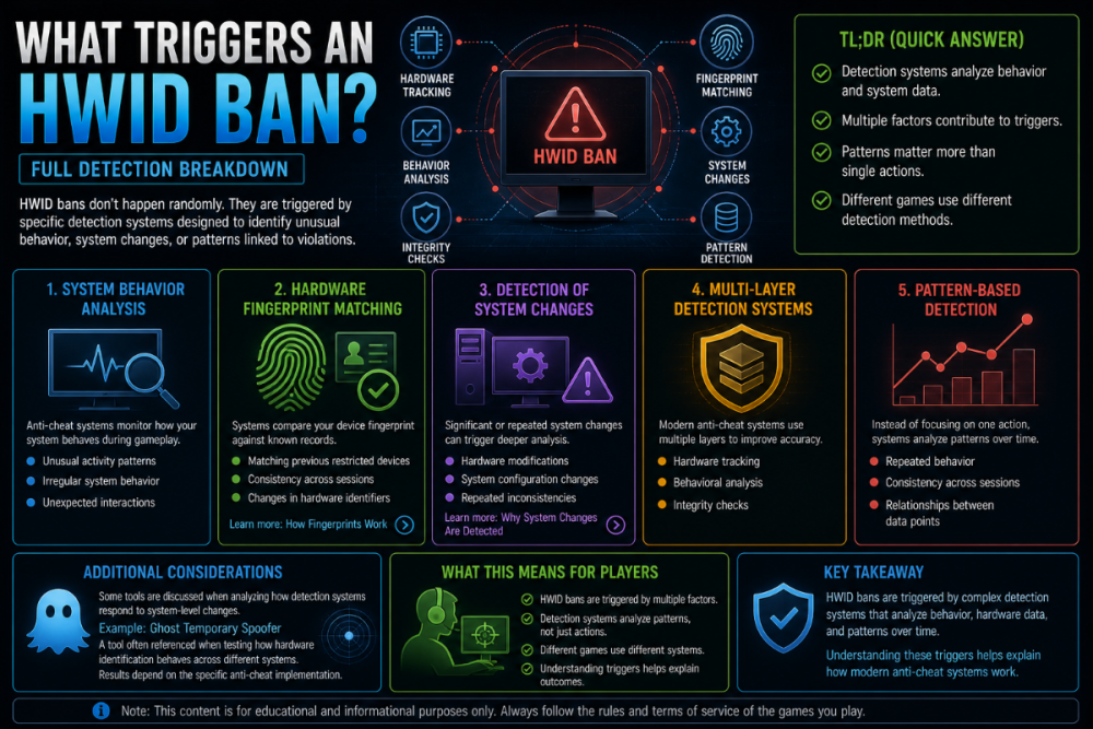 what triggers hwid ban detection anti cheat system hardware tracking explained