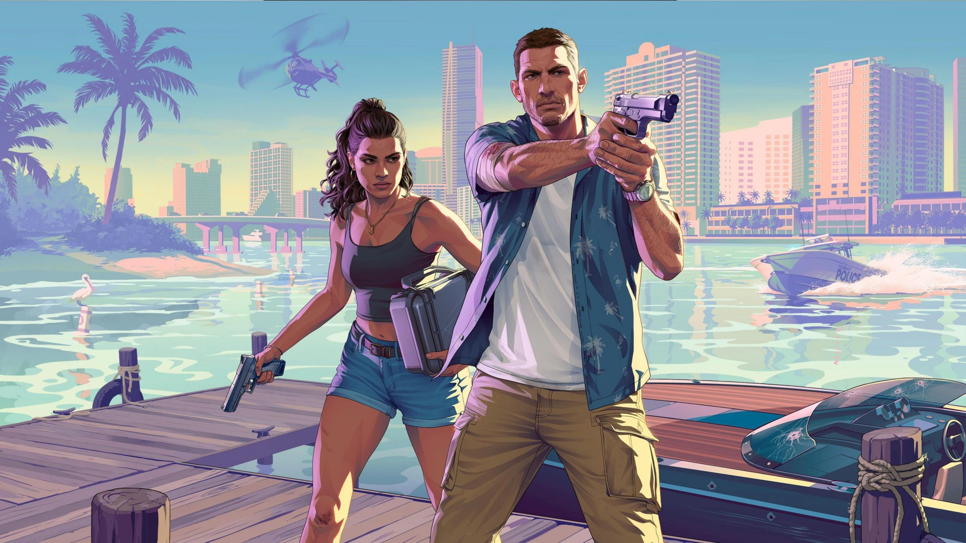 GTA 6 Grand Theft Auto VI next generation gameplay artwork