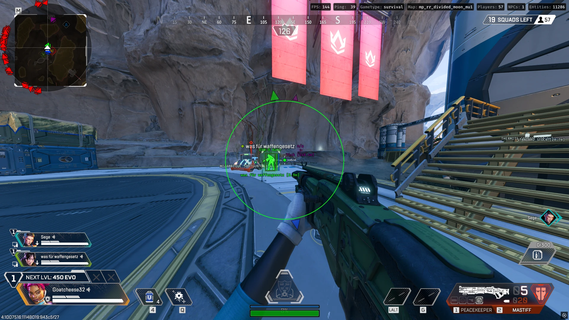 Raiko: Apex Legends Internal Cheat screenshot