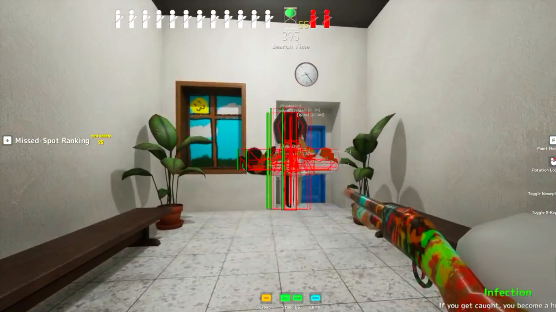 Meccha Chameleon Aimbot and internal cheat gameplay preview
