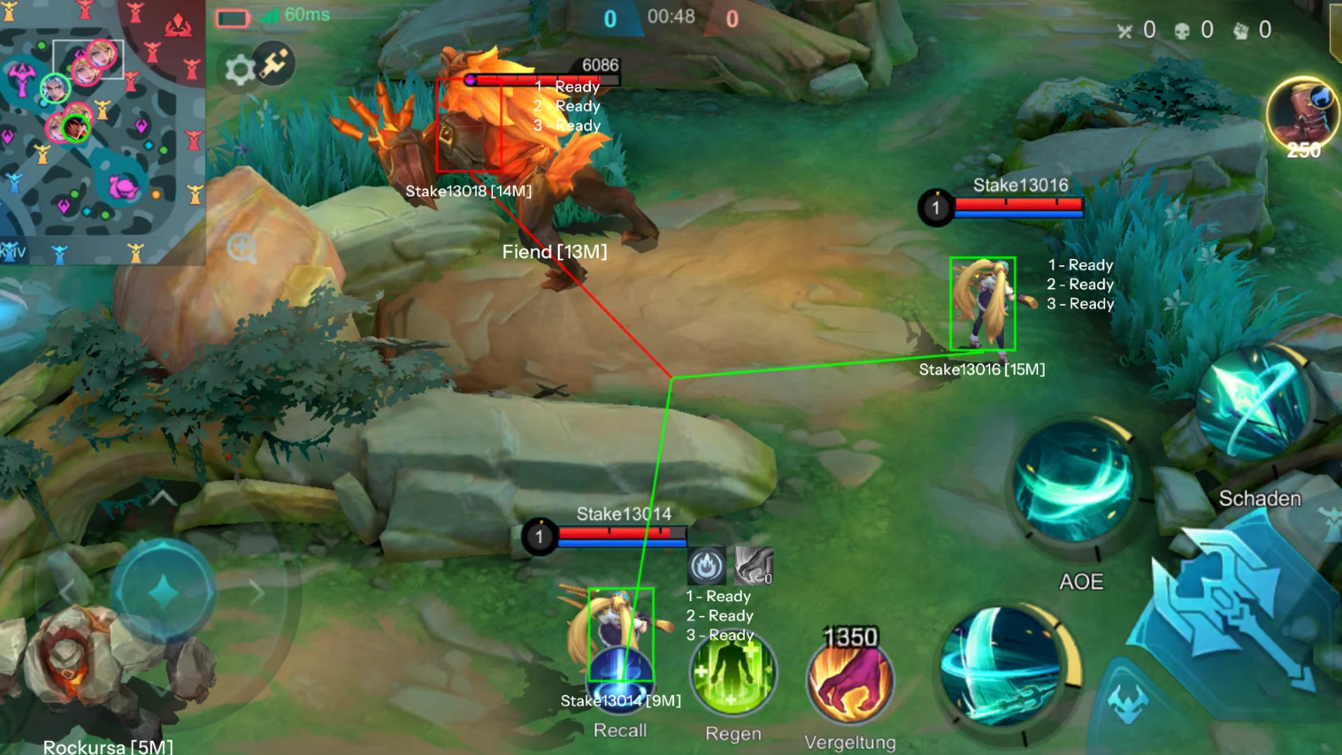 Mobile Legends cheats gameplay preview showing ESP and hero tracking features